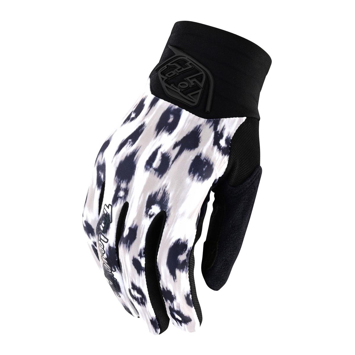 Troy Lee Designs Luxe Glove Women's in Wild Cat White